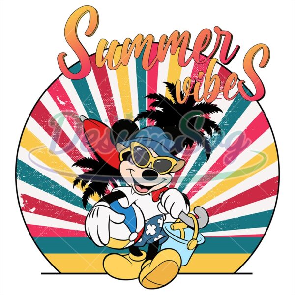 mickey-mouse-summer-vibes-design-svg