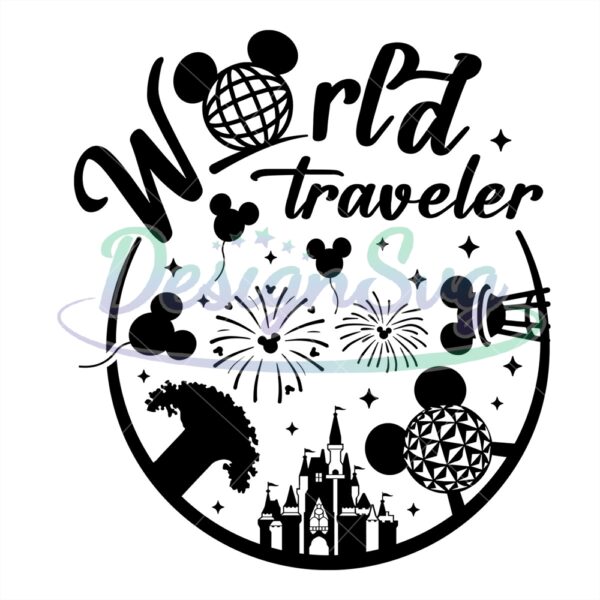 disneyland-epcot-ball-world-traveler-mouse-svg