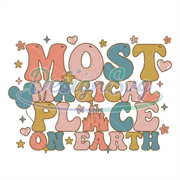 disney-castle-most-magical-place-on-earth-svg