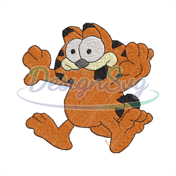 garfield-the-cat-embroidery