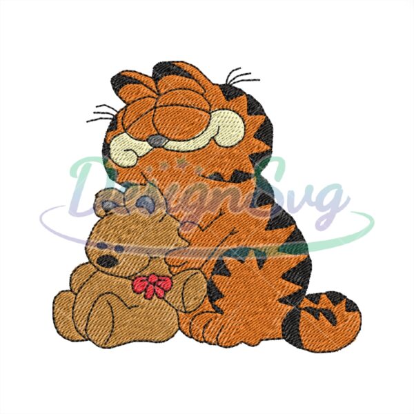 the-garfield-and-bear-embroidery