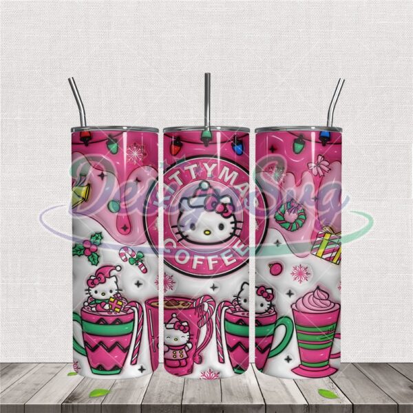 3d-inflated-kitty-christmas-coffee-tumbler-wrap-png