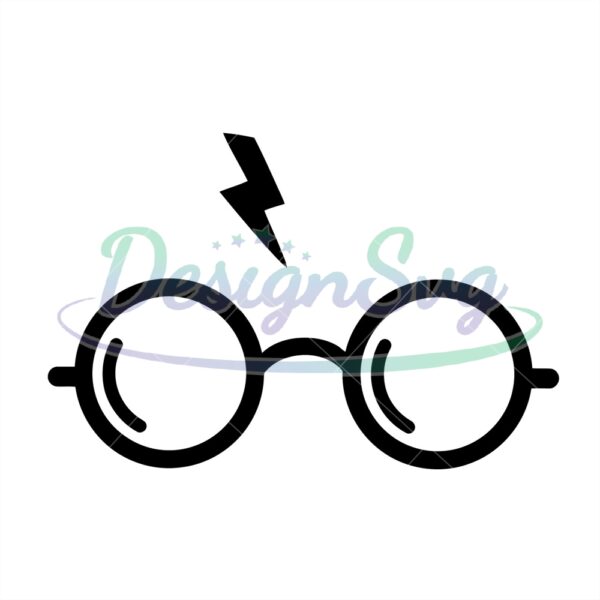 harry-potter-lightning-bolt-glasses-silhouette-vector