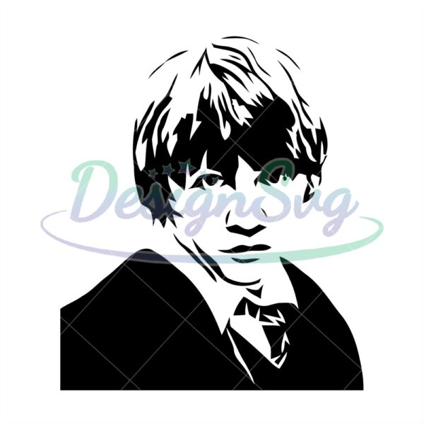 ron-weasley-harry-potter-the-golden-trio-silhouette-svg-vector