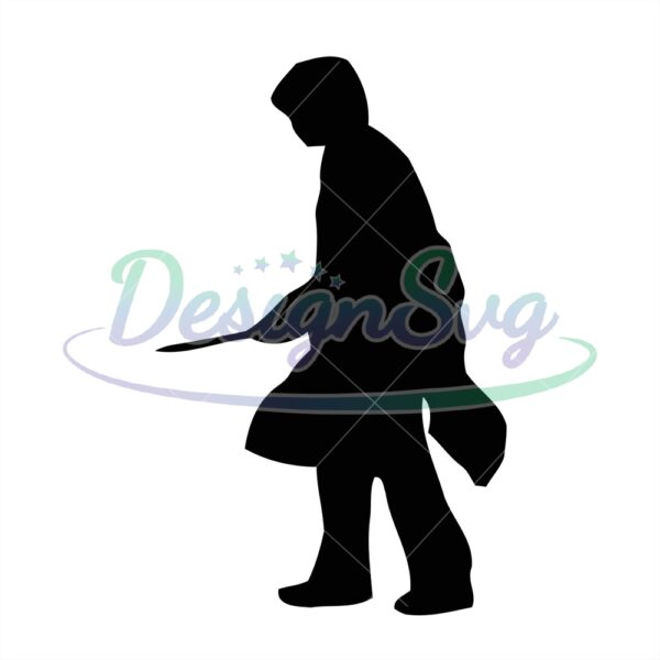the-magician-boy-harry-harry-potter-vector-silhouette