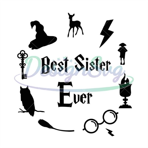 round-deathly-hallows-symbol-best-sister-ever-svg-cut-files