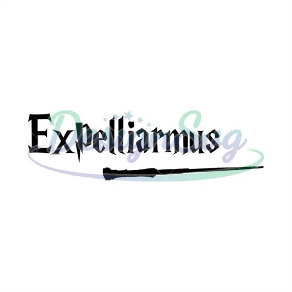 expelliarmus-harry-potter-magic-wand-svg-vector-clipart