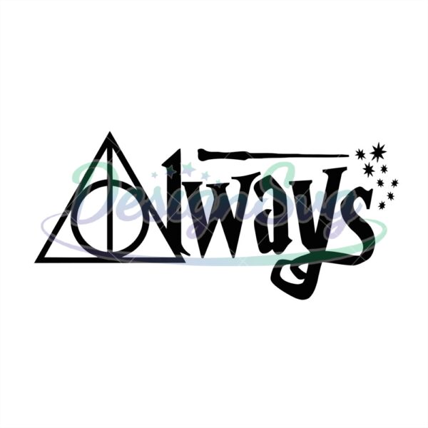 always-deathly-hallows-symbol-harry-magic-wand-svg-vector