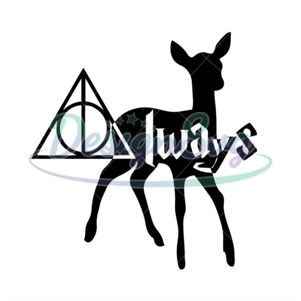 deathly-hallows-symbol-deer-always-svg-vector-cut-files