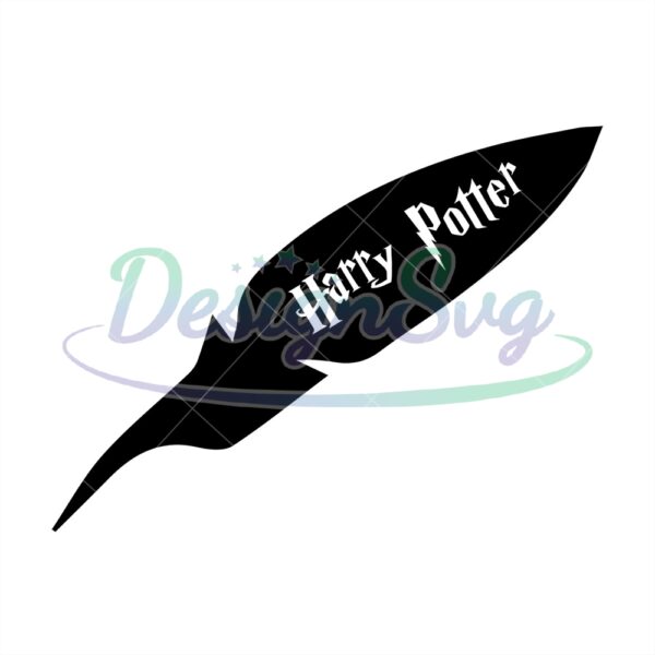 harry-potter-feather-quill-pen-logo-svg-vector
