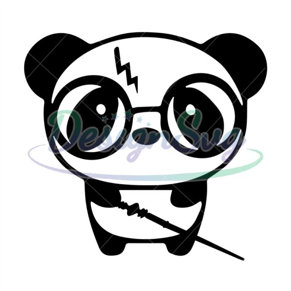 magician-panda-bear-boy-harry-potter-svg-digital-files