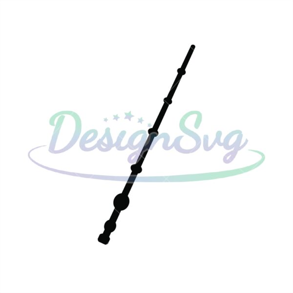 harry-potter-magic-ringed-wand-svg-vector-silhouette