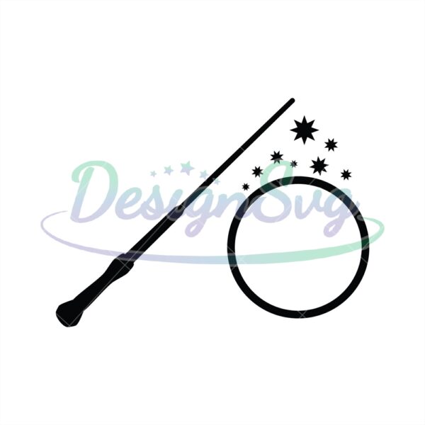 sparkling-magic-wand-harry-potter-svg-vector