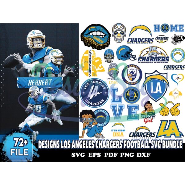 72-designs-los-angeles-chargers-football-svg-bundle-sport-svg