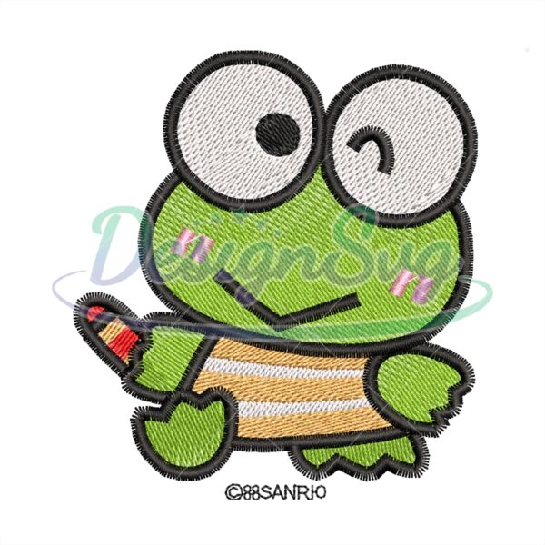 cute-frog-kerokerokeroppi-embroidery-png