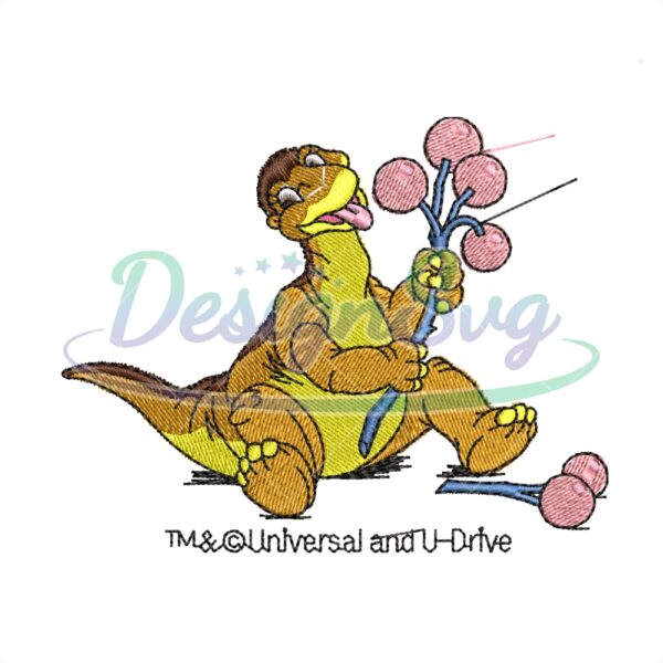land-before-time-dinosaur-littlefoot-embroidery-png
