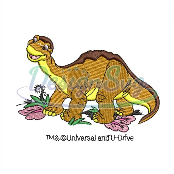 littlefoot-baby-apatosaurus-embroidery-png