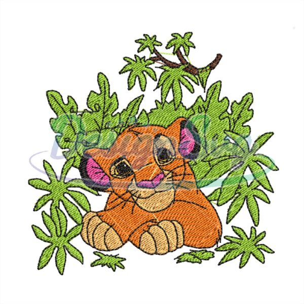the-lion-king-simba-in-the-jungle-embroidery