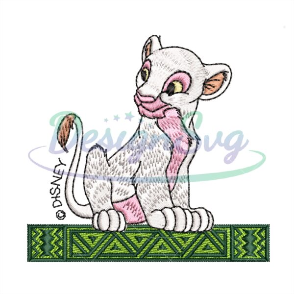 the-lion-king-nala-white-design-embroidery