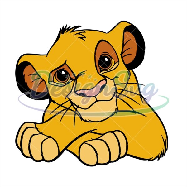 cartoon-lion-cub-the-lion-king-simba-clipart-svg