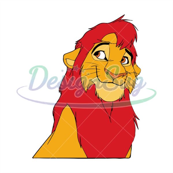 the-pride-rock-king-simba-disney-the-lion-king-cartoon-svg