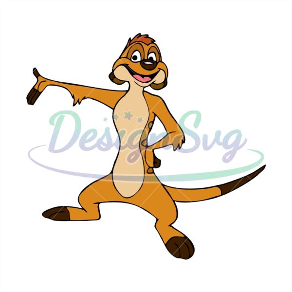 meerkat-timon-disney-the-lion-king-cartoon-svg
