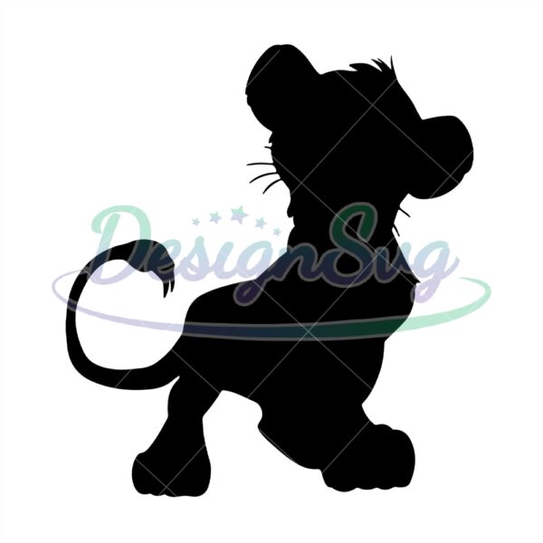 cartoon-lion-king-simba-black-silhouette-vector-svg