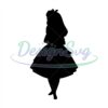 cartoon-alice-adventure-in-wonderland-silhouette-svg