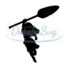 Disney Moana Oar Paddle Silhouette SVG