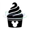 Mickey Recipe Dole Whip Silhouette SVG