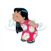 disney-cartoon-princess-lilo-pelekai-kissing-svg