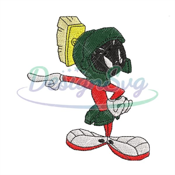 marvin-the-martian-embroidery