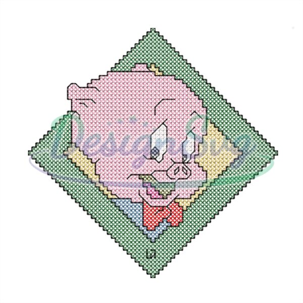 porky-pig-face-embroidery