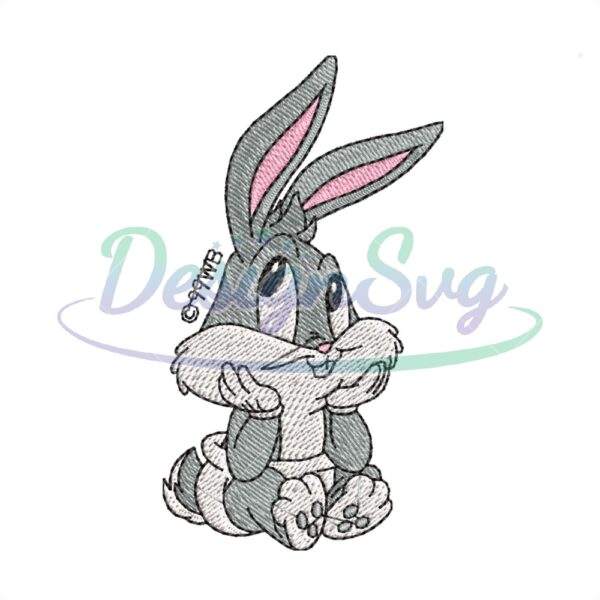 infant-baby-bugs-bunny-embroidery
