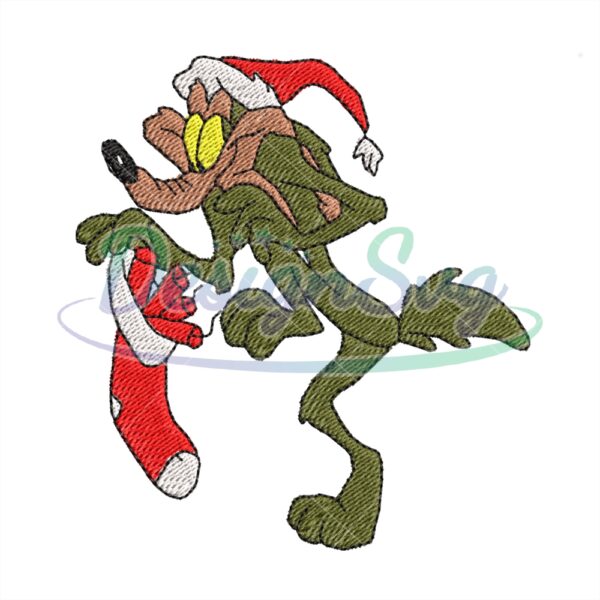 wile-e-coyote-christmas-day-embroidery