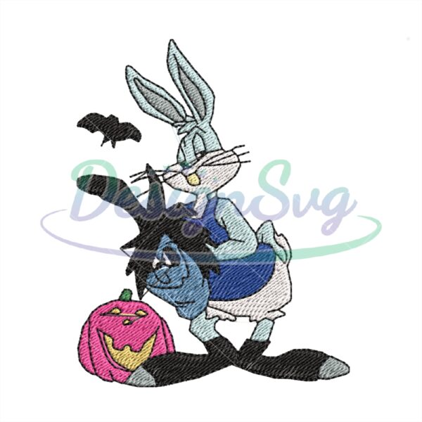 honey-halloween-bugs-bunny-embroidery