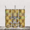 3d-inflated-chanel-logo-silver-tumbler-wrap-png