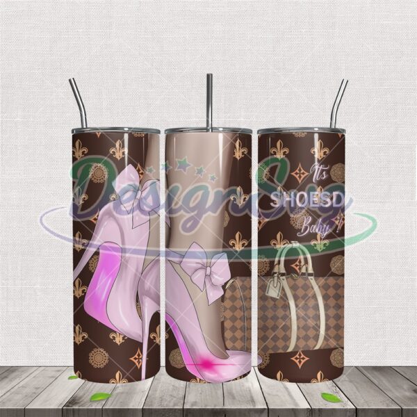 its-shoes-baby-brand-design-tumbler-wrap-png