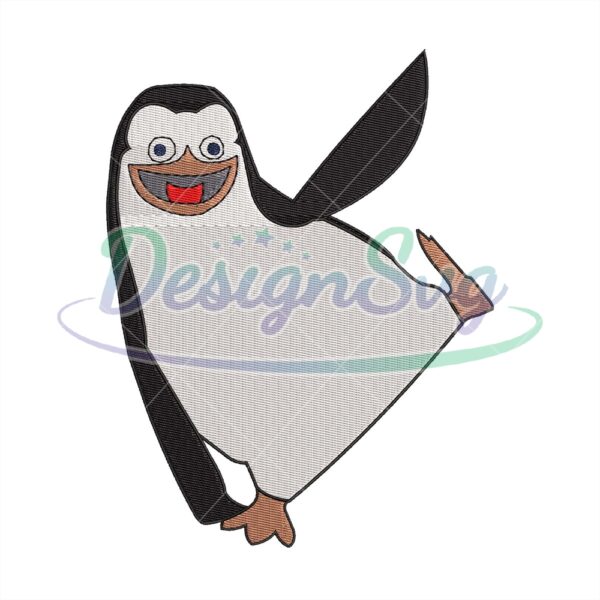 madagascar-penguins-rico-embroidery