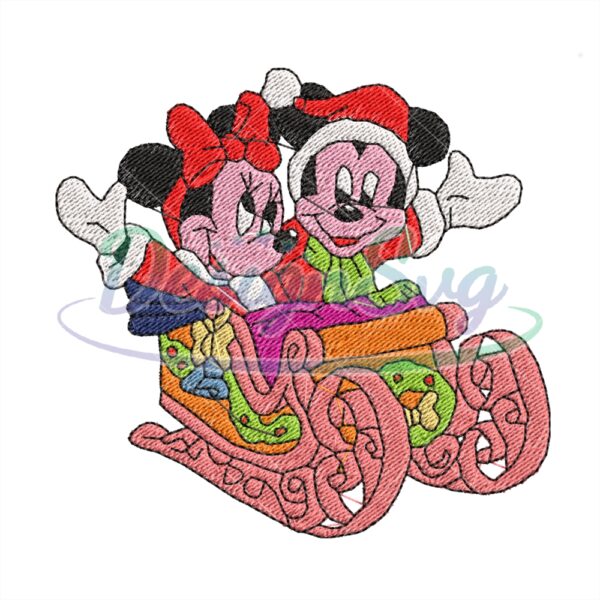 mickey-minnie-mouse-christmas-sleigh-embroidery-png