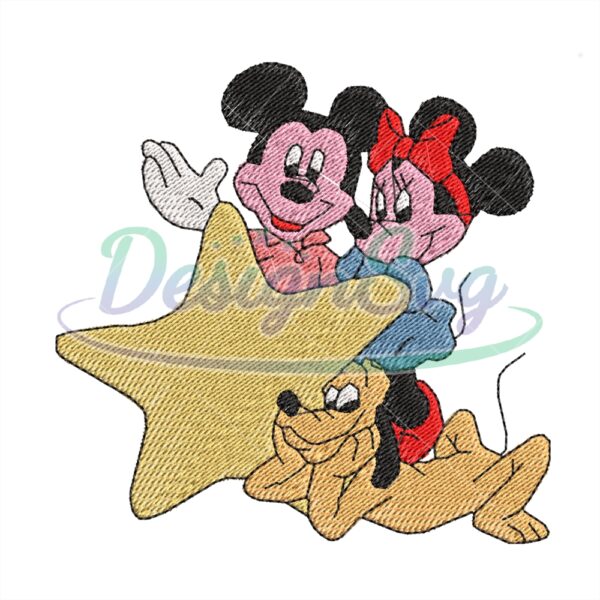 mickey-friends-christmas-star-embroidery-png