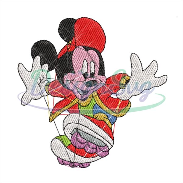 mickey-patin-embroidery-design