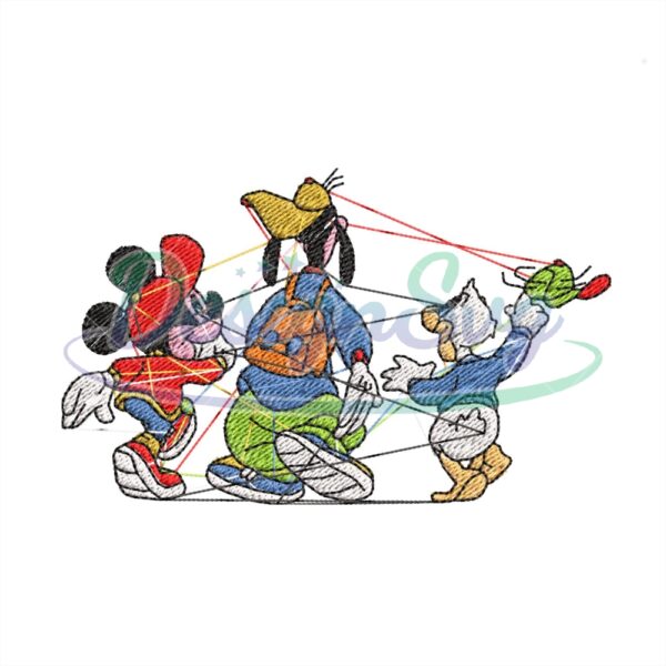mickey-and-friends-embroidery-design