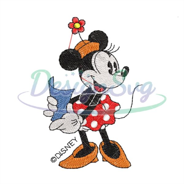 Disney Minnie Embroidery Design