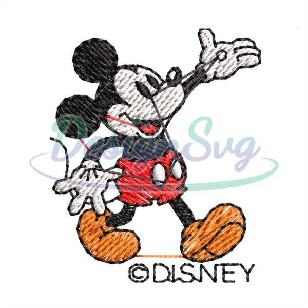 Mickey Disney Machine Embroidery Designs