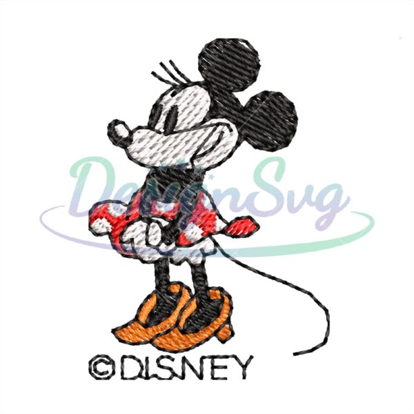Minnie Mouse Machine Embroidery Designs