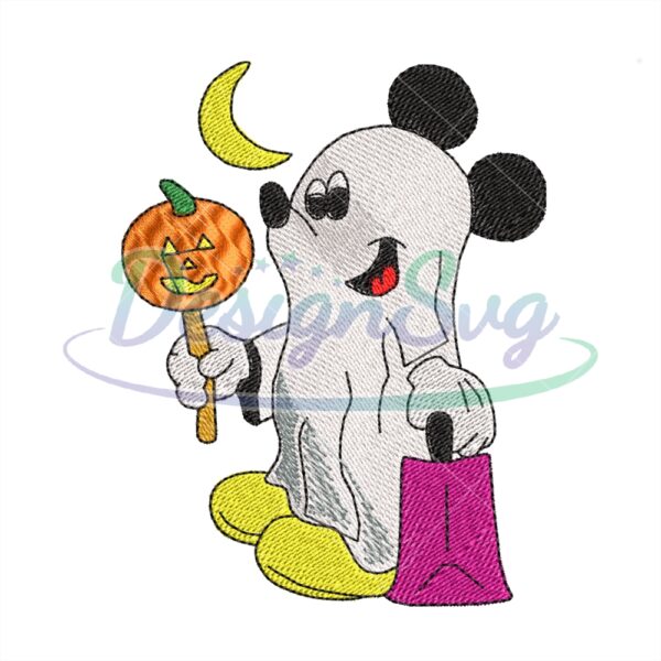 Mickey Halloween Disney Embroidery File