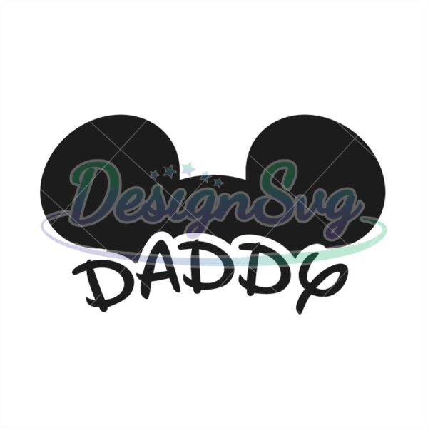 daddy-disney-mickey-magic-mouse-ears-vector-svg