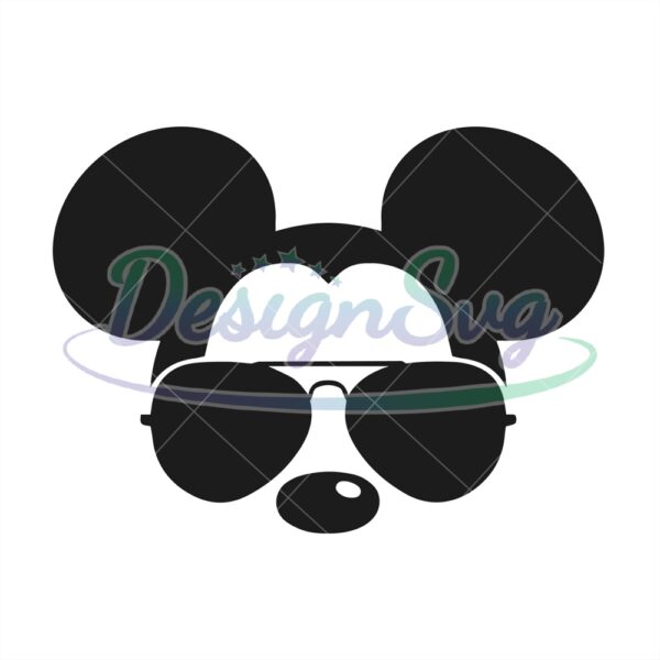 cool-mickey-mouse-with-sunglasses-disney-svg