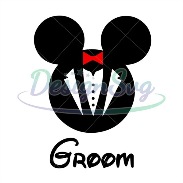 red-bow-groom-mickey-mouse-head-disney-wedding-svg
